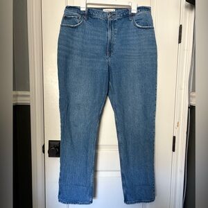 Abercrombie & Fitch Curve Love Straight Jean